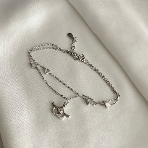 Narukvica od srebra sa zezdicama