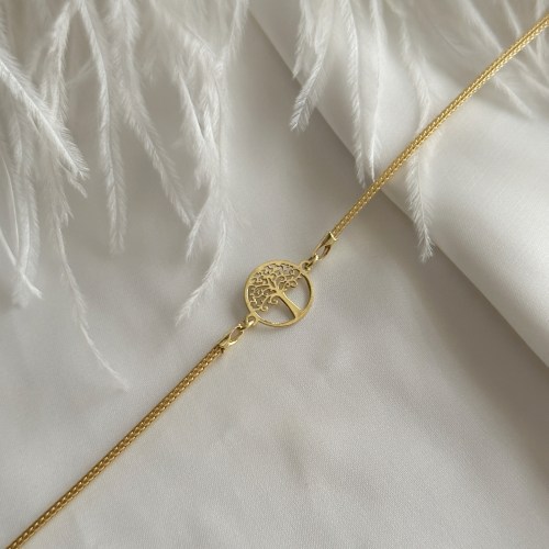 Srebrna narukvica - mašnice sa cirkonima